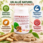 Astragale Vital Osmose 60 gélules avec bénéfices : défenses naturelles, résistance physique, antioxydant