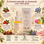 Aube d'été Soin Visage Jour Douces Angevines avec ingrédients naturels jojoba bourrache rose musquée
