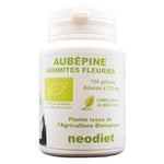 Un pot d'aubépine somnités fleuries neodiet 100 gélules dosées à 270 mg