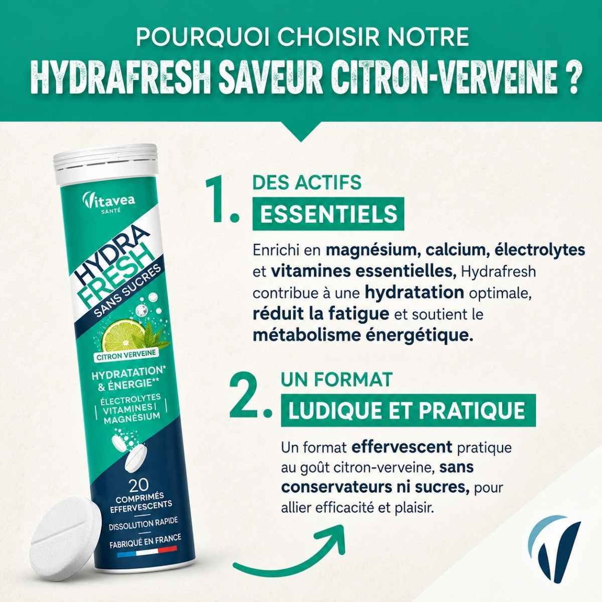 Les avantages de l'hydrafesh citron verveine