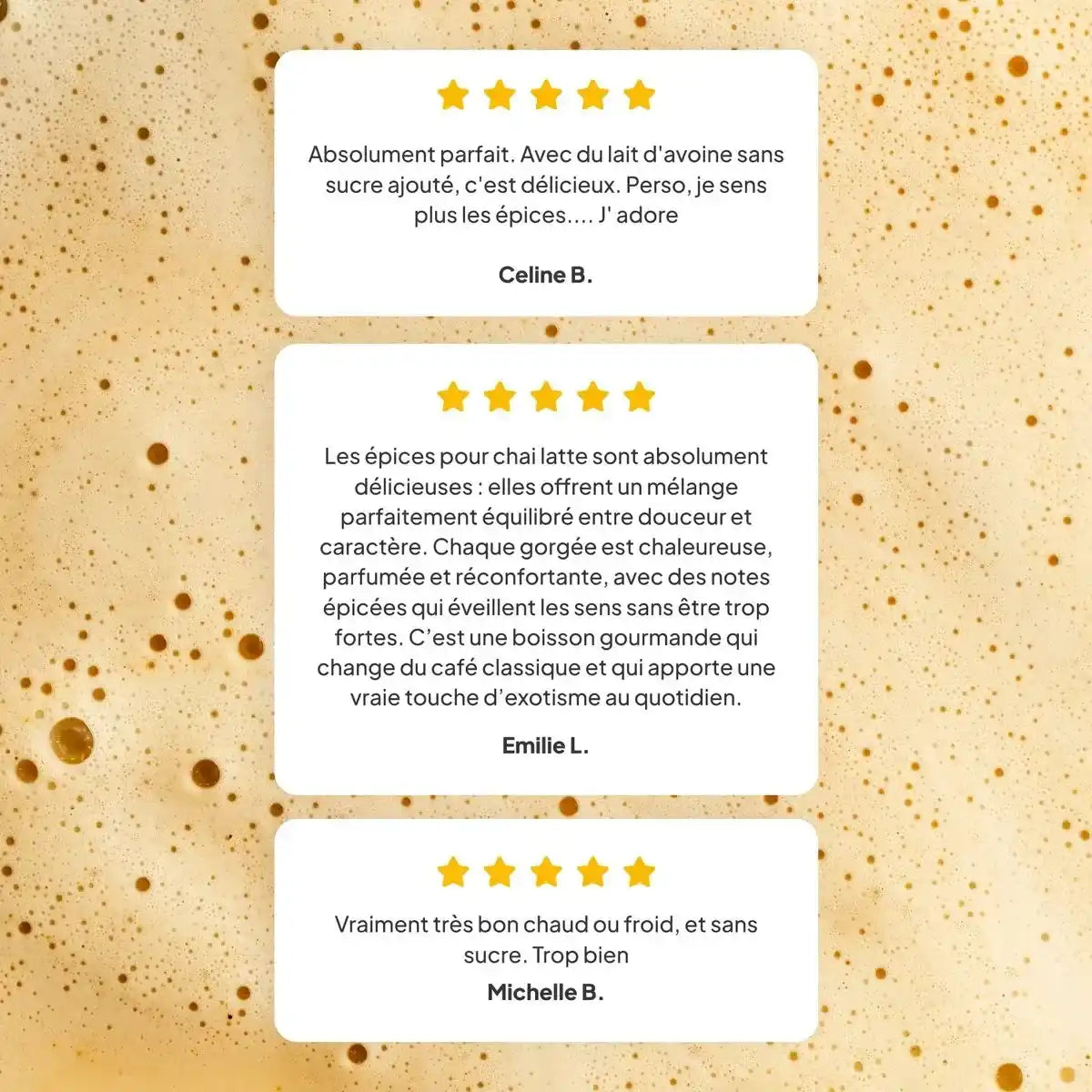 Avis sur le chaï latte de la marque nümorning