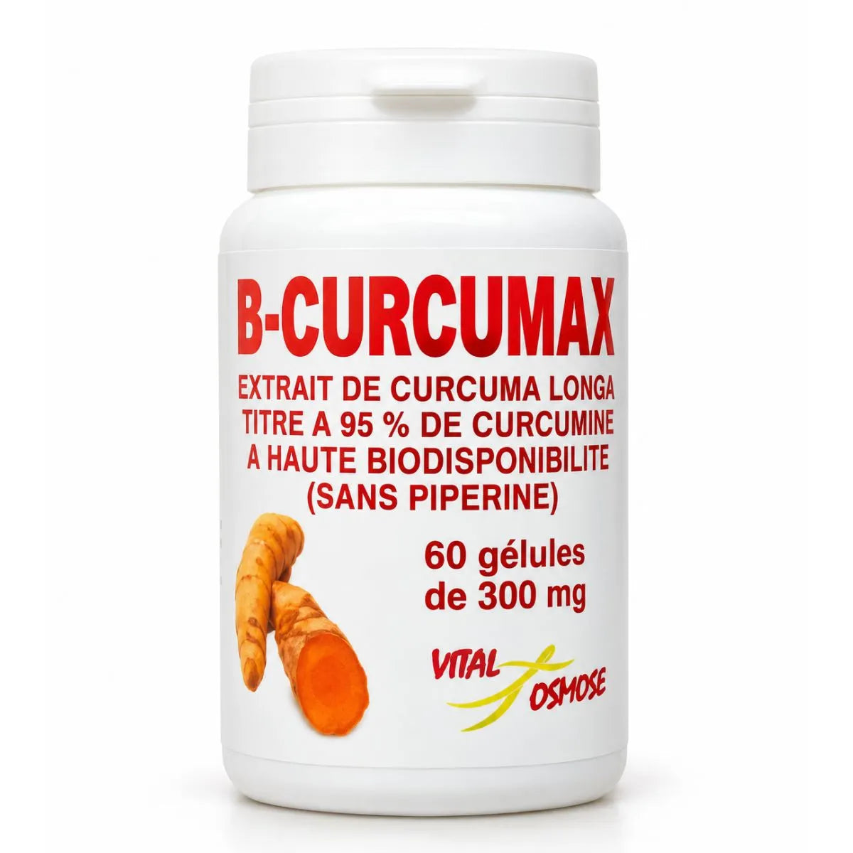 B-curcumax 300 Mg - 60 Gélules - Vital Osmose