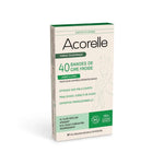 Bandes de cire froide corps bio Acorelle 40 bandes épilation naturelle