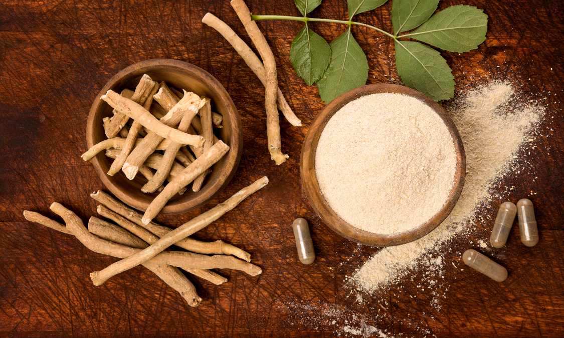 Bannière d'illustration ashwagandha