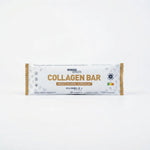 Barre protéines collagène amande Humble - Packaging blanc et or professionnel