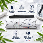Bâton charbon actif bambou Le Charbon Actif Français avec bénéfices purification eau minéralisation