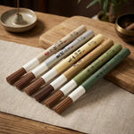 Bâtons d'encens Bois de Santal - Packaging et bâtons naturels en ambiance zen