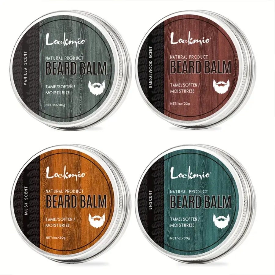 Baume à Barbe au Squalane - Hydratant & Nourrissant - Sans parfum