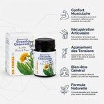 Baume Grande Consoude Dr Theiss 100ml avec bénéfices: confort musculaire et récupération articulaire