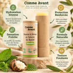 Baume à lèvres Comme Avant beurre de karité bio menthe avec ses 5 bénéfits