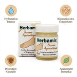 Baume Ayurvédique Herbamix 20g - Hydratation, réparation et protection pieds, mains et lèvres