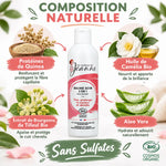 Baume cheveux 2en1 Les Couleurs de Jeanne avec ingrédients naturels quinoa camélia tilleul aloe vera