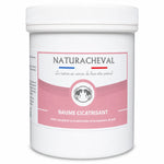 Baume cicatrisant Naturacheval 500g pot blanc pour cicatrisation et repousse du poil