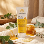 Baume corps réparateur Miel de Manuka iaa10+ 200ml CicaManuka dans ambiance spa
