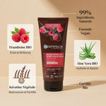 Baume démêlant Centifolia 200ml avec framboise bio, kératine végétale et aloe vera
