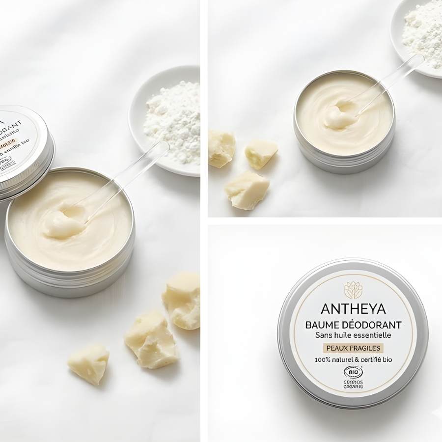 Baume Déodorant Neutre Solide Antheya, photo d'ambiance