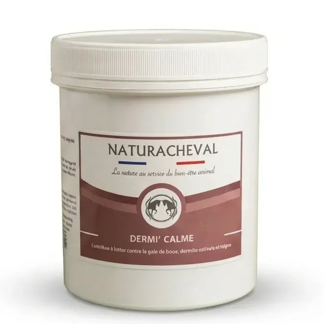 Baume Dermi-Calme 500g Naturacheval, soin apaisant réparateur pour chevaux
