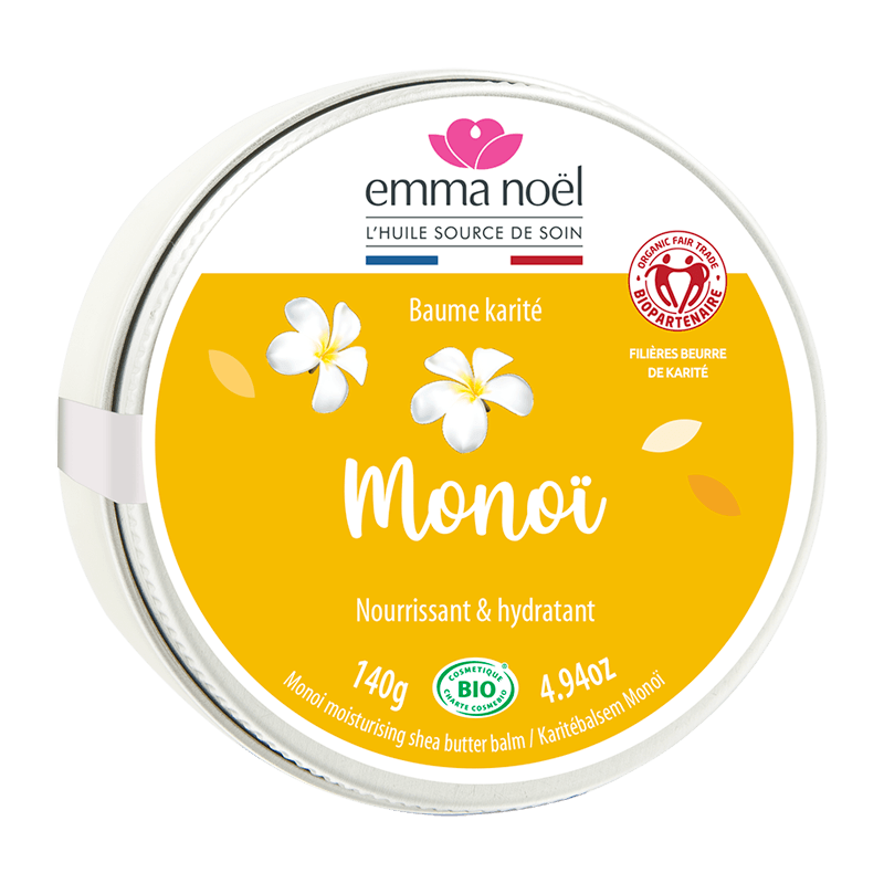 Baume karité monoï bio - Emma Noël