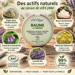 Baume réparateur à l'Argile 100ml Ciel d'Azur avec ingrédients naturels certifiés