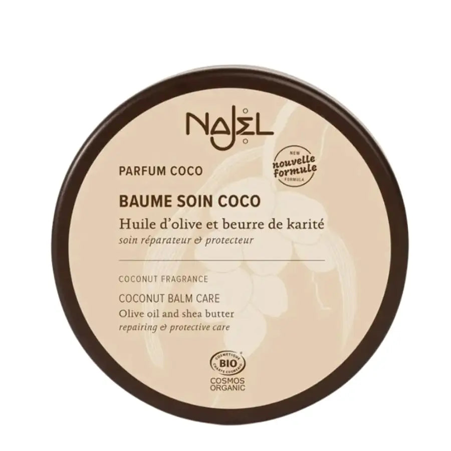 Un pot de Baume soin coco Najel