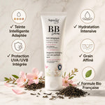 BB Cream Zéro Défaut Aquatéal 40ml avec bénéfices : teinte adaptée, protection UV, hydratation, grain affiné, formule bio