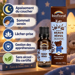 Biofloral Beaux rêves granules enfants bio - Sommeil serein et apaisement du coucher naturel