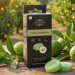 fondant de cire à la bergamote italienne de la marque scentchips avec des citrons verts