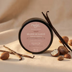 Beurre de Karité Vanille Najel 100g pot noir avec éléments naturels