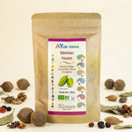 Bibhitaki bio en poudre 150g Ayur-Vana avec fruits Terminalia bellerica et ingrédients naturels