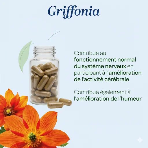 Les bienfaits du Griffonia en gélules sur la santé mentale et l'humeur