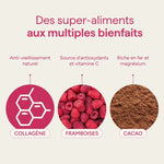Bienfaits des superaliments du granola berry glow de nümorning