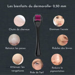 Les multiples bienfaits d'utiliser un dermaroller barbe avec des aiguilles de 0,50 mm