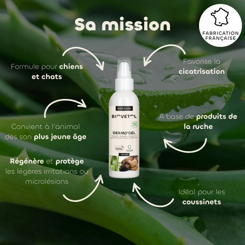 Les bienfaits de Dermo’Gel Bio de la marque Biovetol