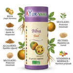 Bilva Bio 60 gélules Ayur-Vana pour confort intestinal avec ingrédients naturels Ayurvédiques