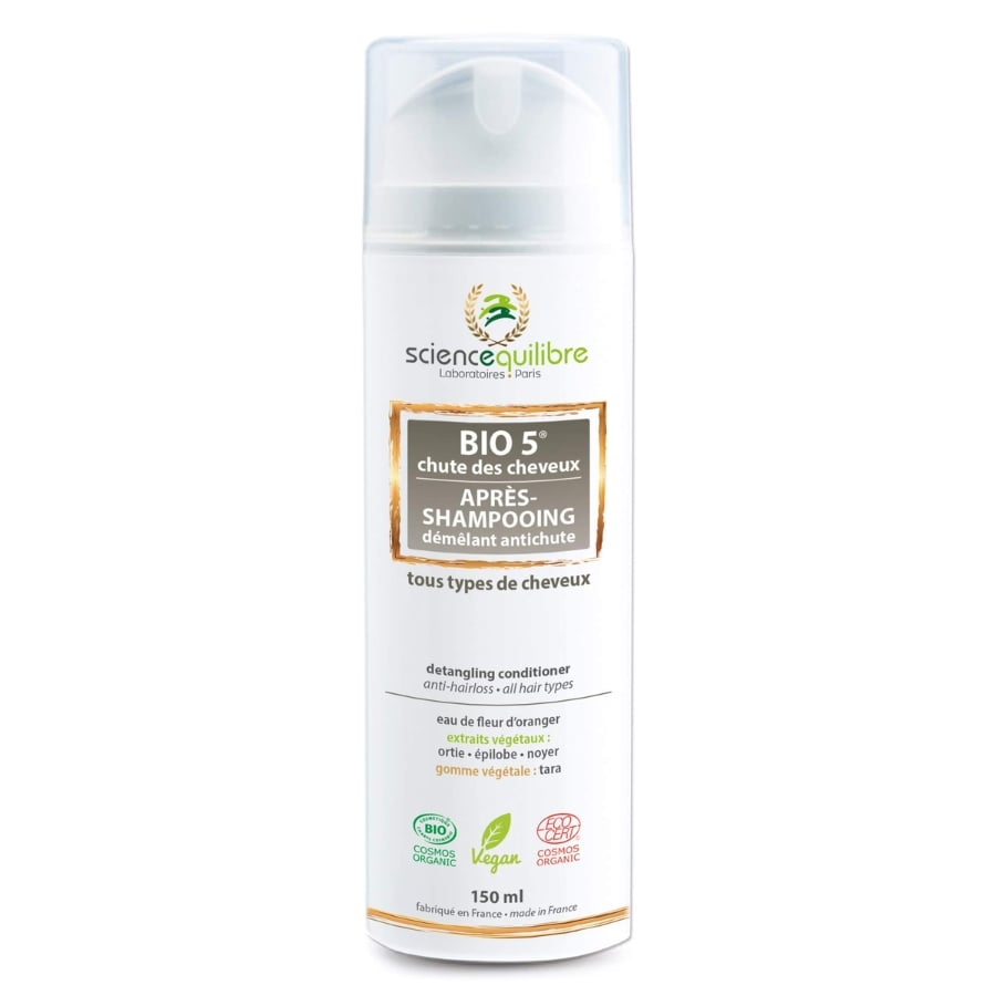 Un BIO 5 Après shampoing anti chute bio de 150ml de la marque Science et Équilibre