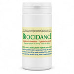 Biocidance 60 gélules végétales Jade Recherche bouteille blanche sur fond blanc