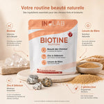 BIOTIFORM complexe cheveux Biotine Levure de bière Zinc Sélénium Inolab avec ingrédients
