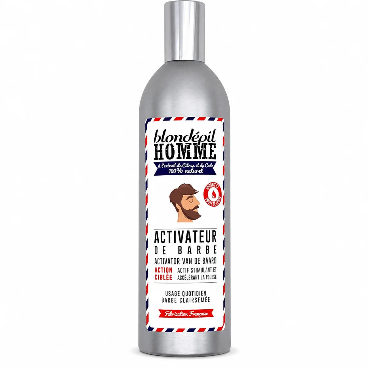Blondépil Homme Activateur de Barbe spray - soin pousse et densité pour homme