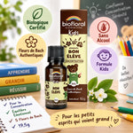 Granules Bon Élève Bio Biofloral 19,5g - Fleurs de Bach enfants sans alcool