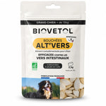 Bouchées Alt'Vers Bio Biovetol grand chien contre vers intestinaux sachet 12 bouchées