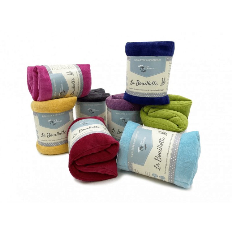 Bouillotte Micro-onde Tour De Cou - 8 Coloris Au Choix - Eco-conseils, en vrac