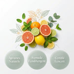 Bouteille liquide vaisselle Agrumes Pimpant avec ingrédients naturels citrus certifiés Ecocert