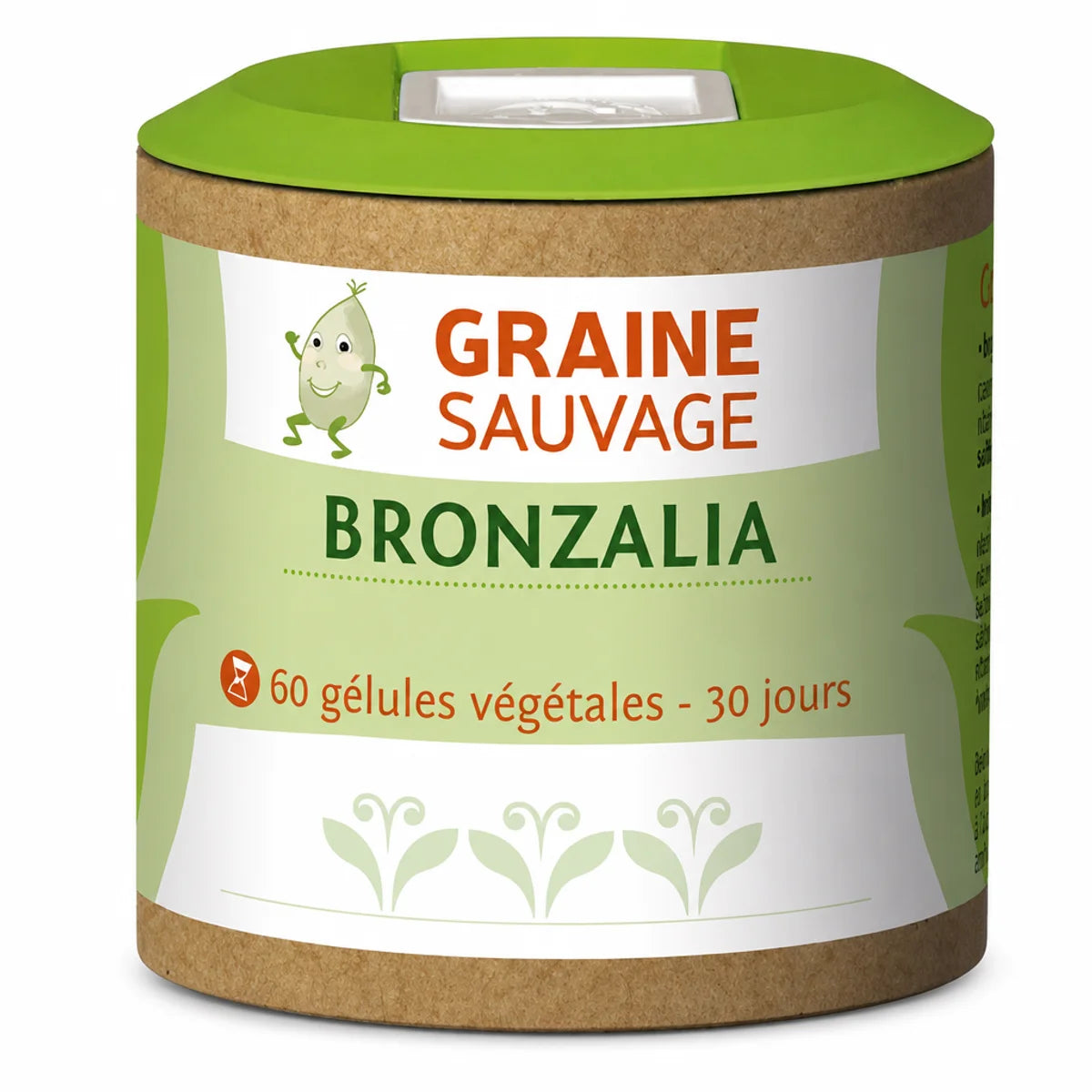 Bronzalia Graine Sauvage flacon 60 gélules végétales complément alimentaire