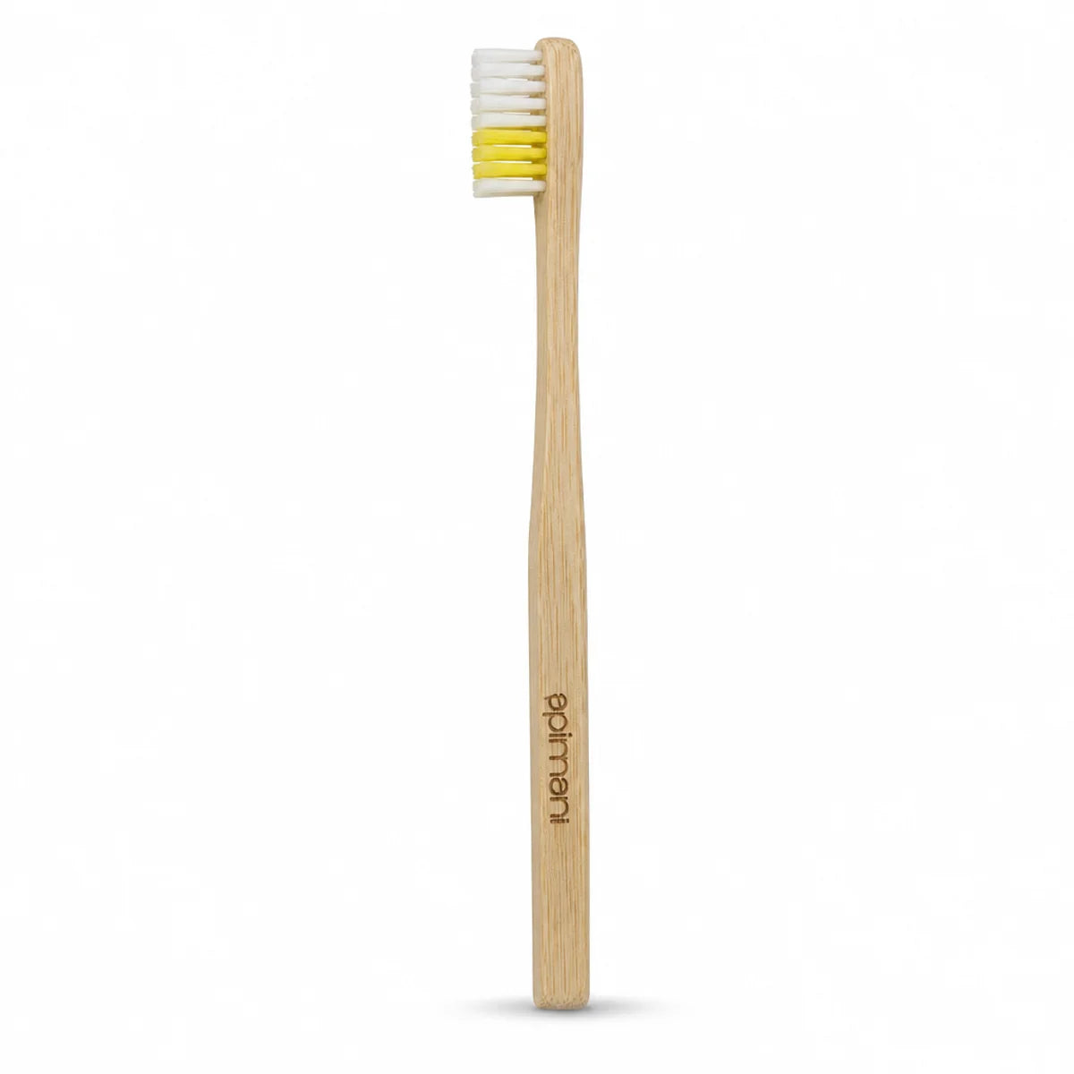 Brosse à dents en bois Apimani pour enfant avec étui, design écologique et naturel