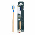 Une brosse à dents en bois pour enfant rechargeable de la marque Apimani