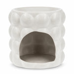 Brûle parfum Bubble Blanc Scentchips en céramique pour cire parfumée
