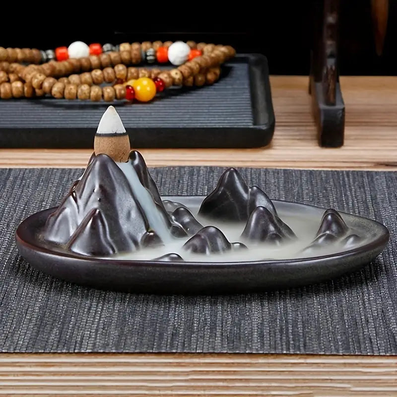Un brûleur d'encens à reflux "Cascade de montagne"