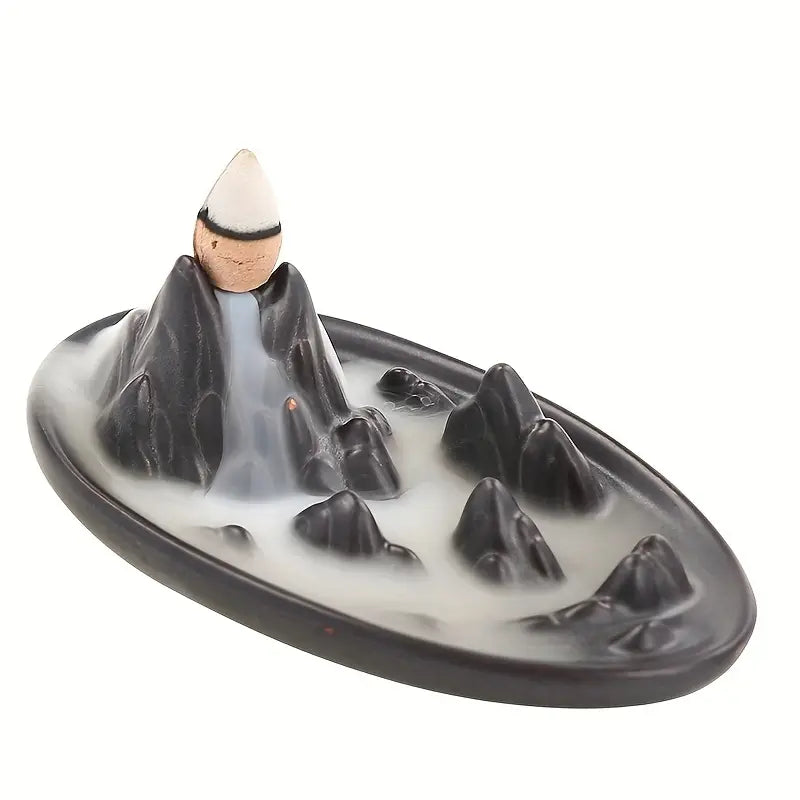 Un brûleur d'encens à reflux "Cascade de montagne"