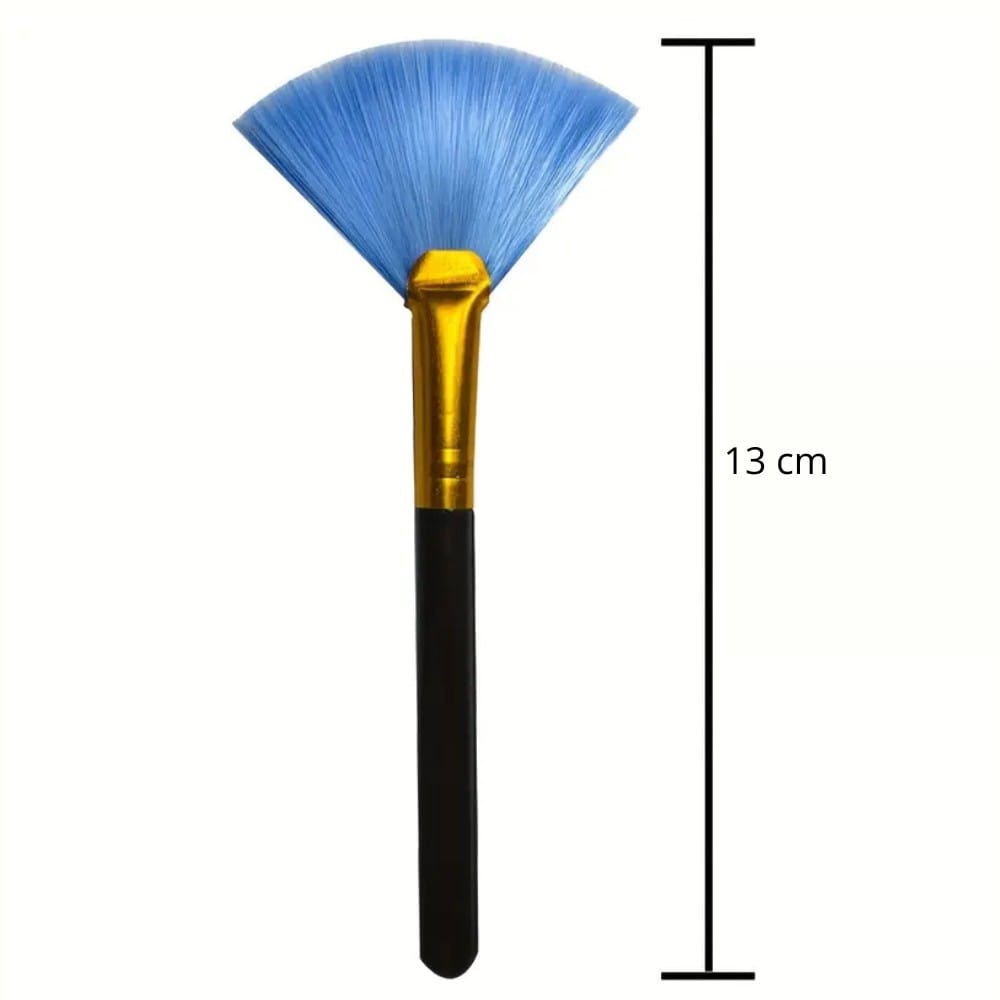 Les dimensions de la brosse fournie avec le brûleur d'encens pour Palo Santo en céramique couleur terre cuite