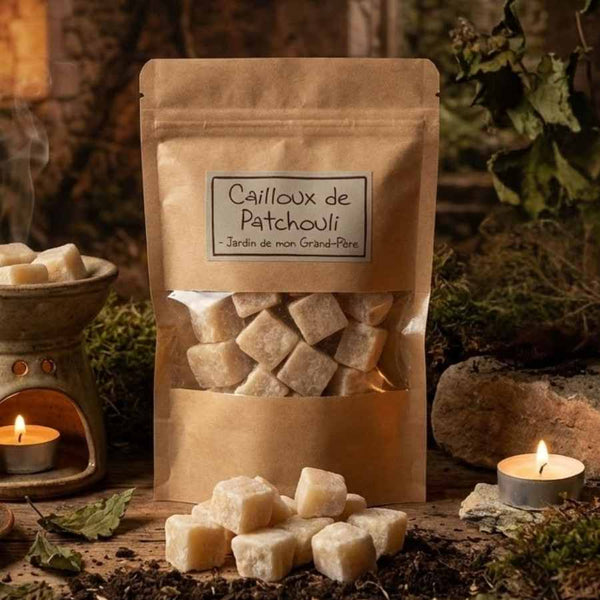 Bougie Parfumée Patchouli Éco-responsable - Cire Végétale - Fabriquée En France